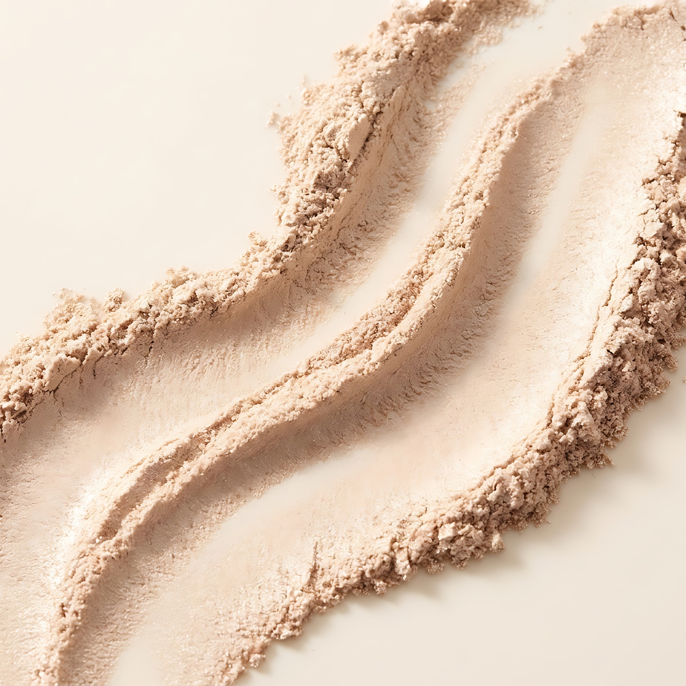 Loose beauty powder texture