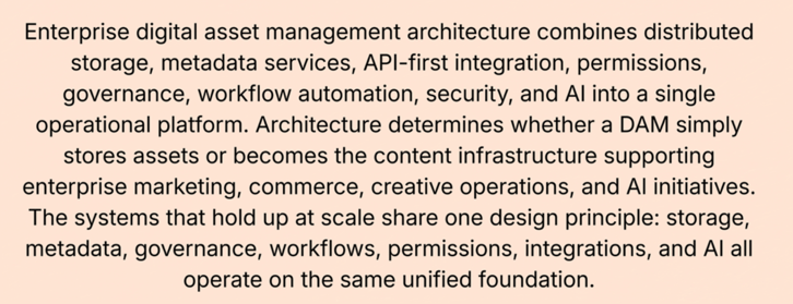 Digital Asset Management Architecture for High Volume OrangeLogic_Content EnvironmentsCallOutBox