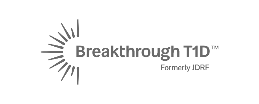 Breakthrough T1D grayscale logo