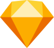 Sketch digital asset management integration logo