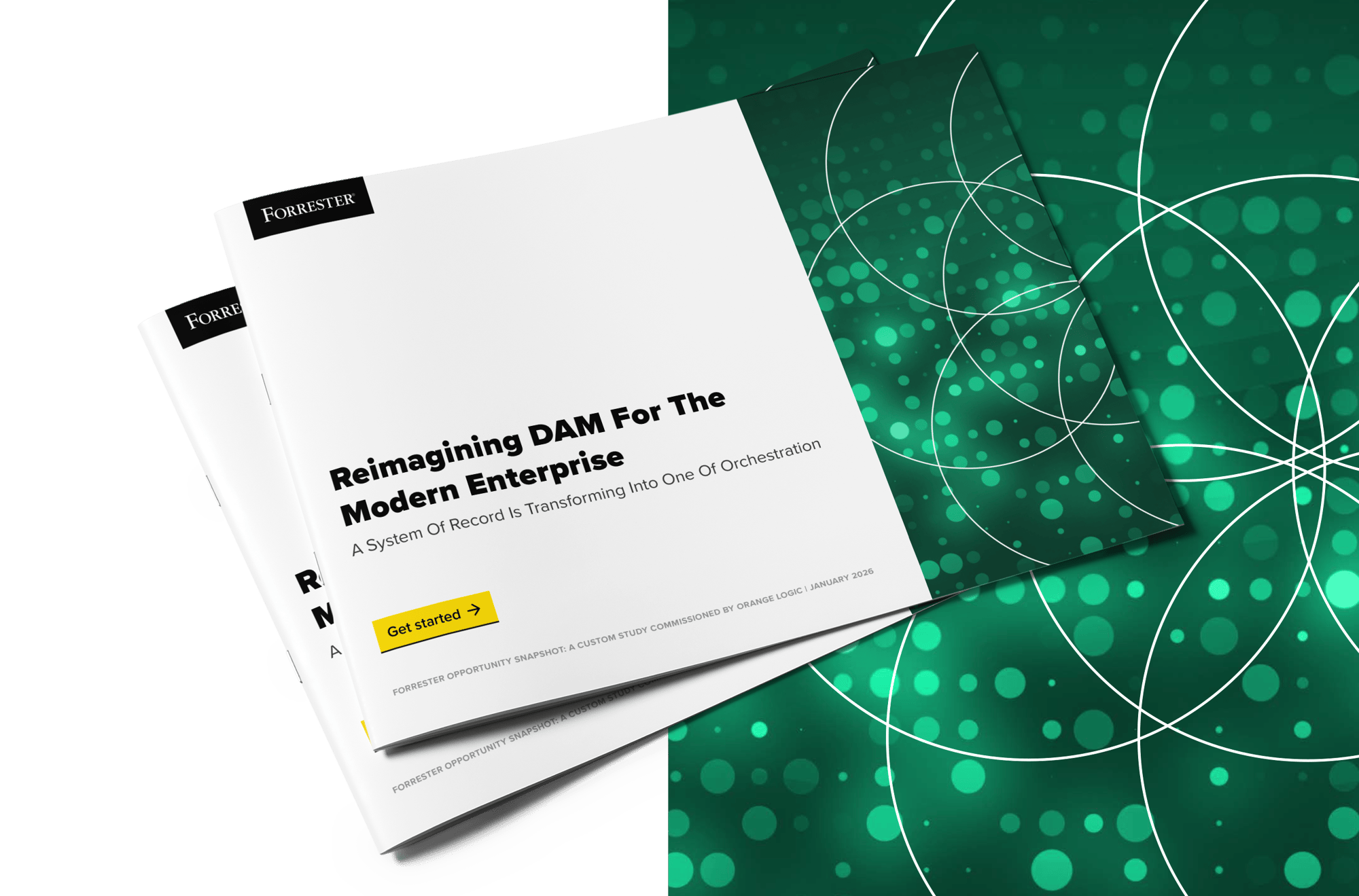 Report cover for Reimagining DAM for the Modern Enterprise