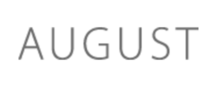 AUGUST logo