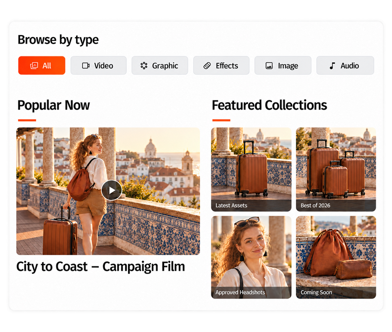 Orange Logic Asset Library Showcase