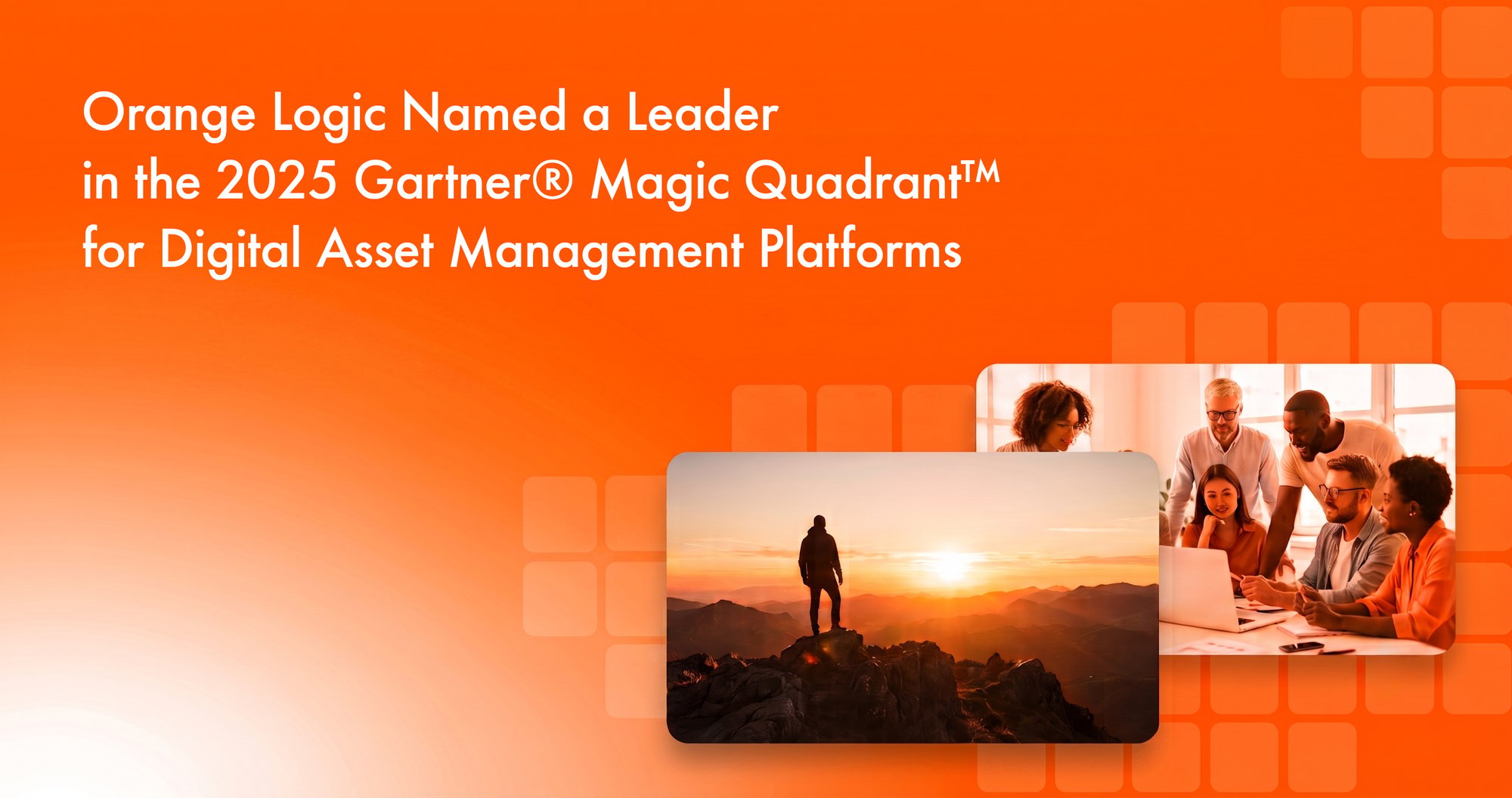 OrangeLogic 2025 Gartner Magic Quadrant PR OrangeLogic 2025 Gartner Magic Quadrant PR