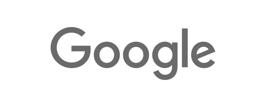 Google grayscale logo