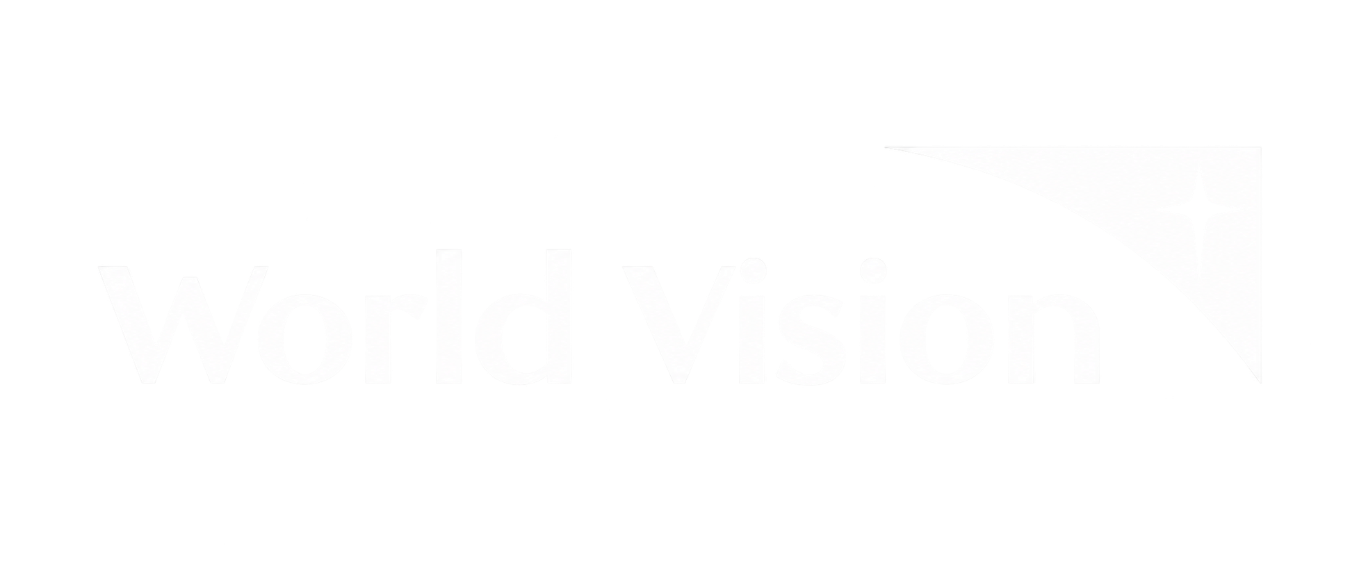 White World Vision logo on transparent background