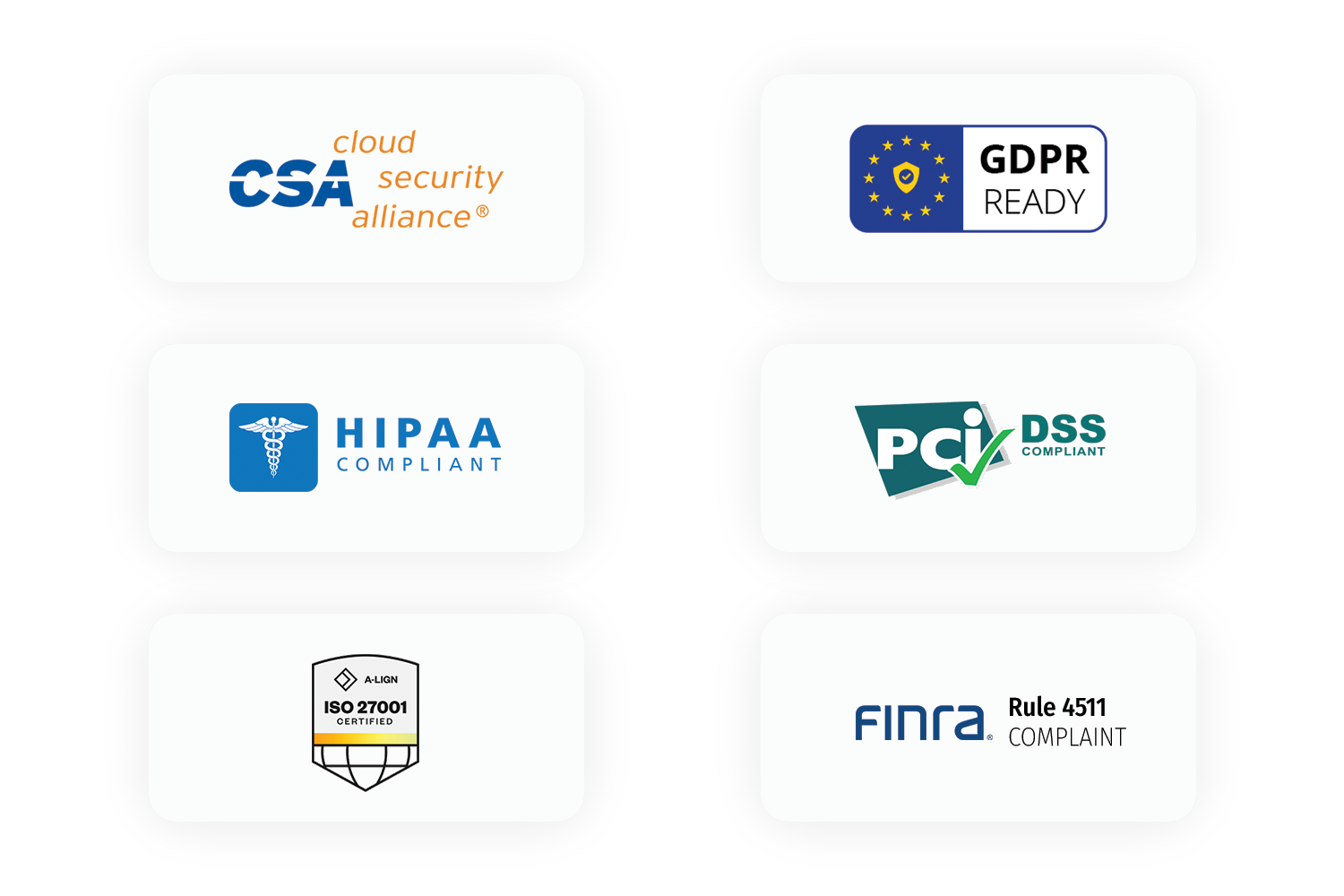 Security Compliance Badges