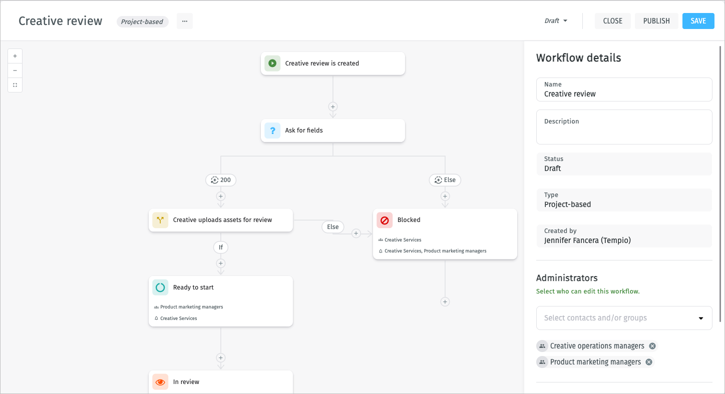 Workflow Design tool